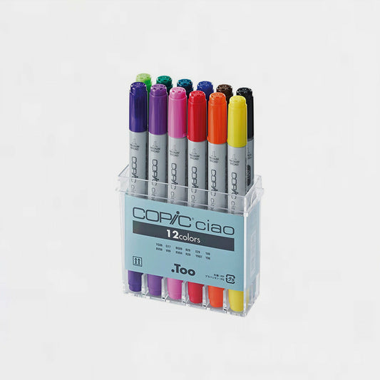 12er-Set Marker Primärfarben Copic Ciao
