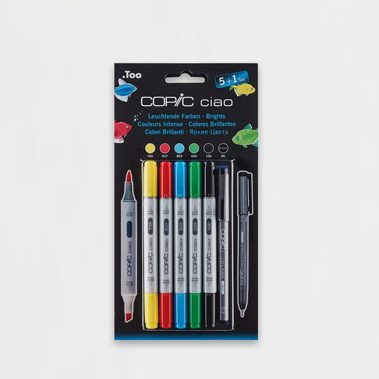 5er-Set Marker Doodle Colouring Copic Ciao
