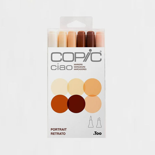 6er-Set Marker Hautton Copic Ciao