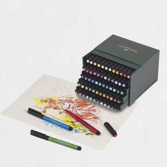 68er-Set Marker Faber-Castell Pitt