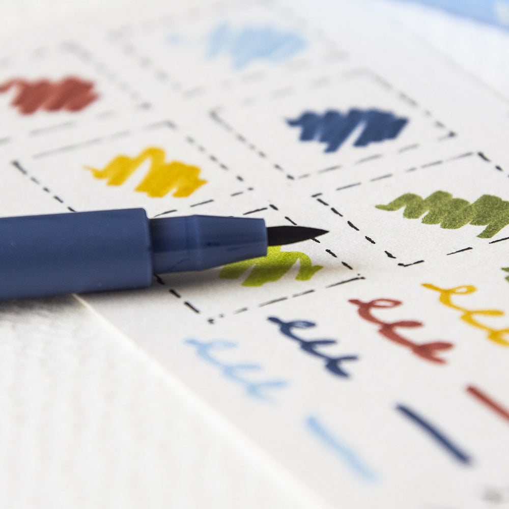 Etui 6er-Set Marker Pitt Artist Faber Castell (3)