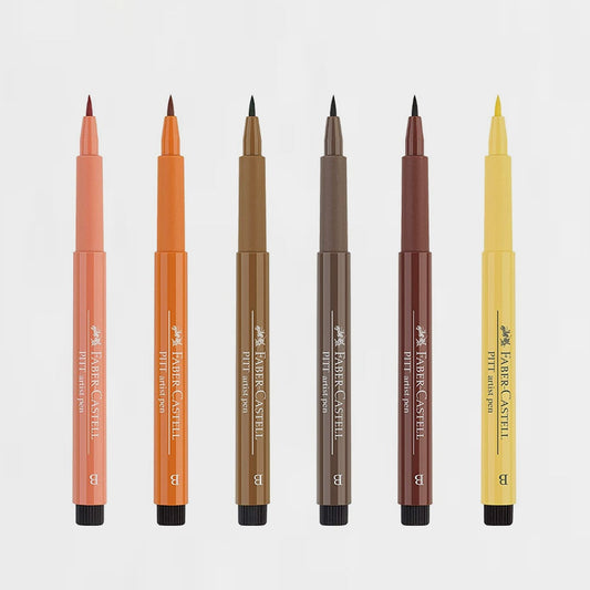 Set Marker Pitt Erdtöne Faber-Castell