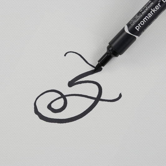 Marker Brushmarker Black Winsor & Newton
