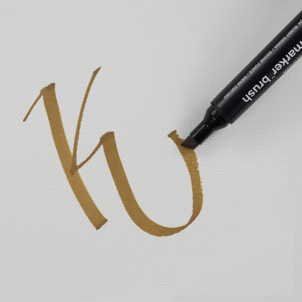 Marker Brushmarker O324 Burnt Sienna Winsor & Newton