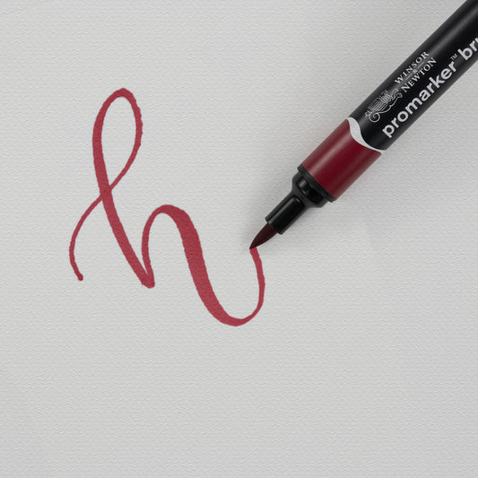 Marker Brushmarker R665 Berry Red Winsor & Newton