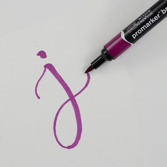 Marker Brushmarker M544 Maroon Winsor & Newton