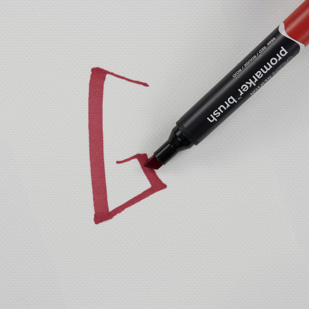 Marker Brushmarker R666 Red Winsor & Newton