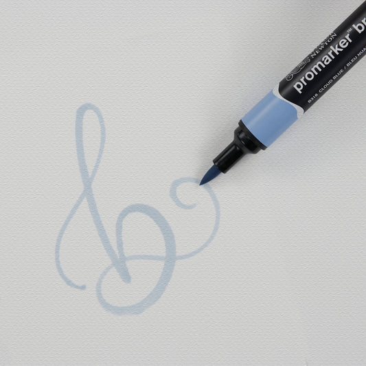 Marker Brushmarker B318 Cloud Blue Winsor & Newton
