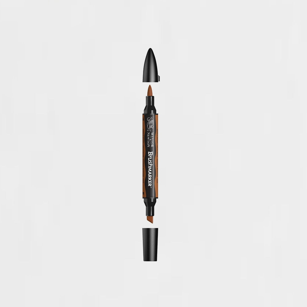Marker Brushmarker O345 Saddle Brown Winsor & Newton