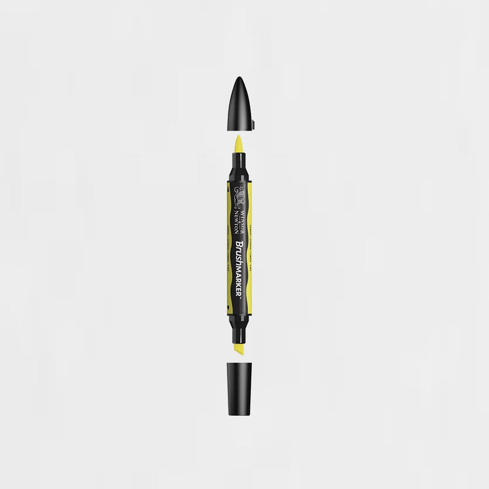 Marker Brushmarker Y747 Lemon Winsor & Newton