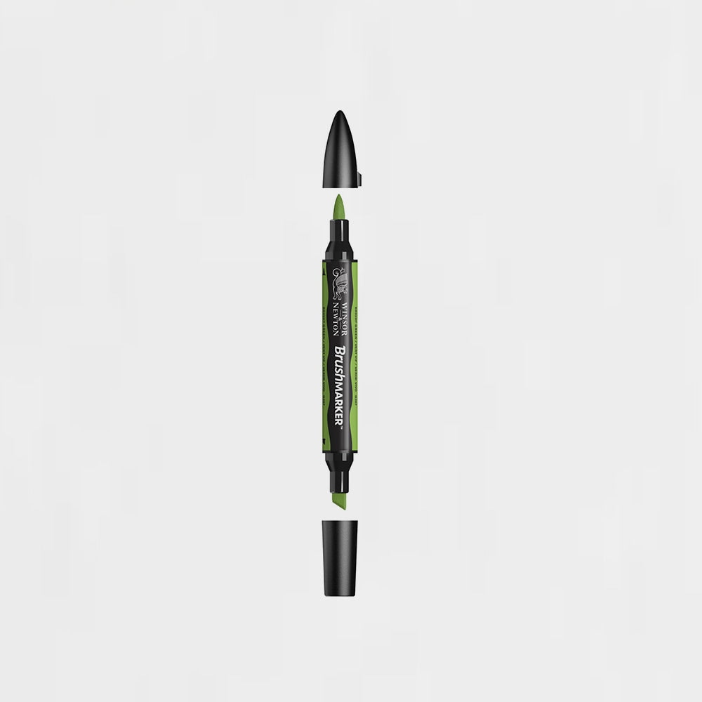 Marker Brushmarker G267 Bright Green Winsor & Newton