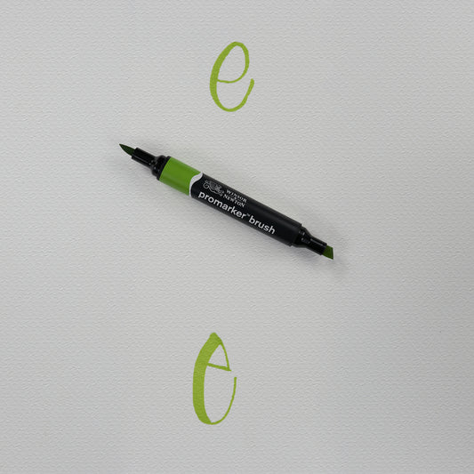 Marker Brushmarker G267 Bright Green Winsor & Newton
