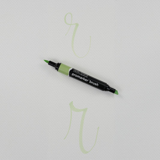 Marker Brushmarker G637 Meadaw Green Winsor & Newton