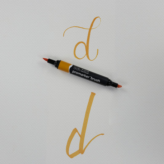 Marker Brushmarker O567 Amber Winsor & Newton