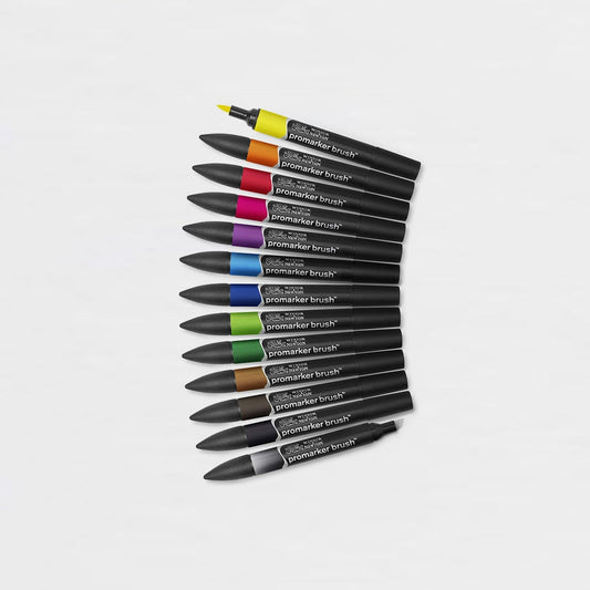 13er-Set Marker Vibration Promarker Brush Winsor & Newton