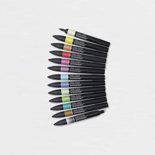 12er-Set +1 Marker Promarker Set 2 Winsor & Newton