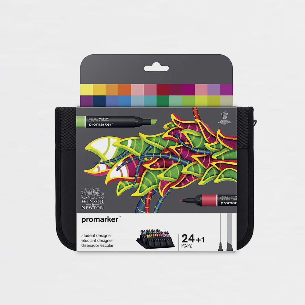 Etui 24 Marker Promarker Student Designer Winsor & Newton (1)