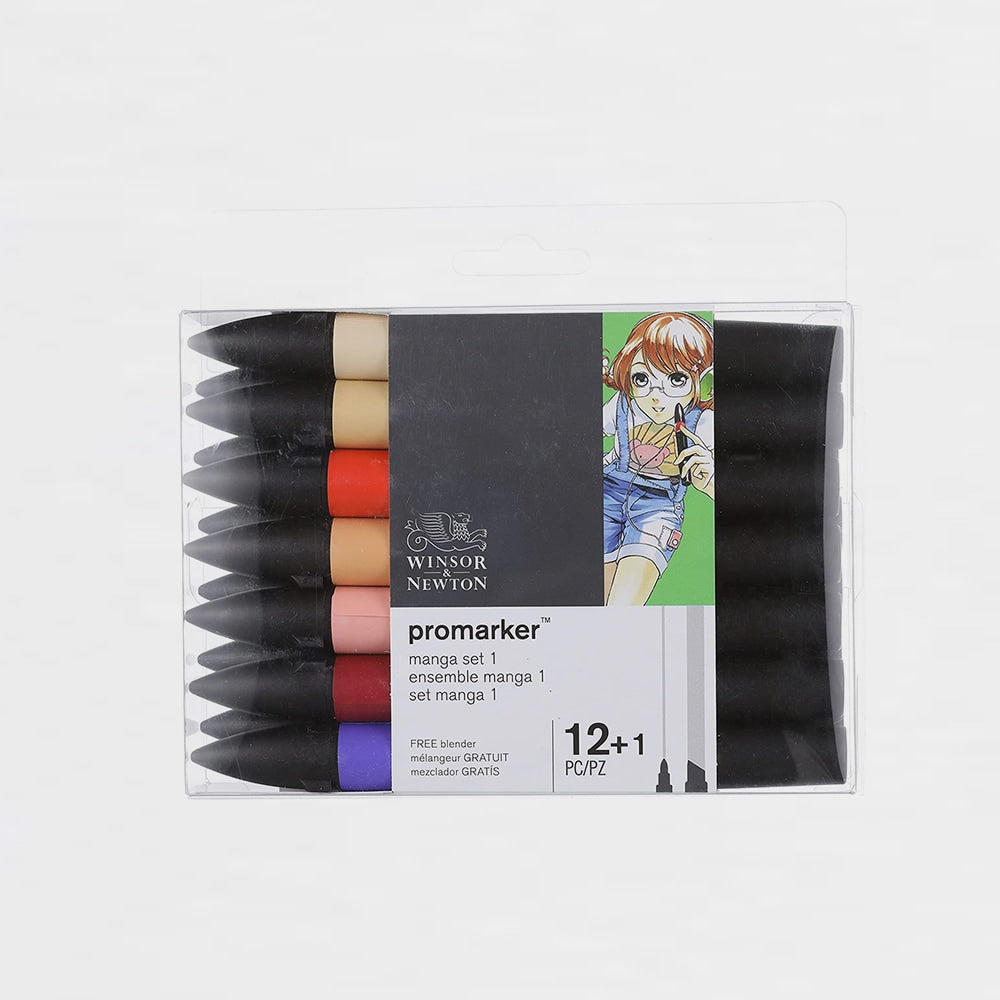 12er-Set +1 Marker Promarker Set Manga Expansion 1 Winsor & Newton (1)