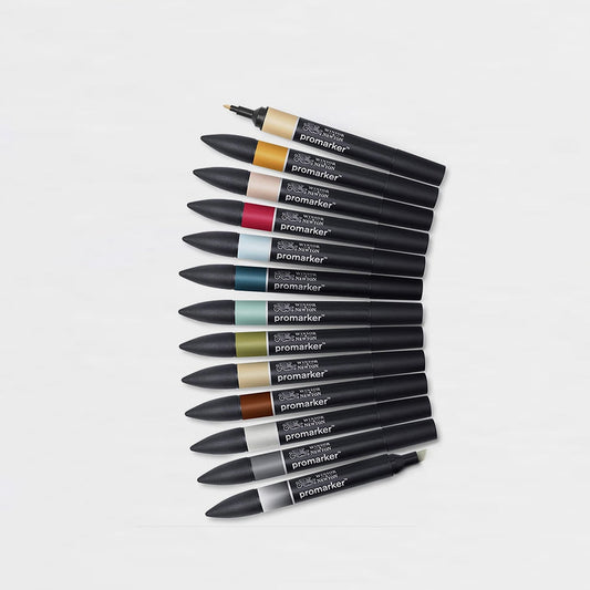 12er-Set +1 Marker Promarker Set Manga Expansion 2 Winsor & Newton