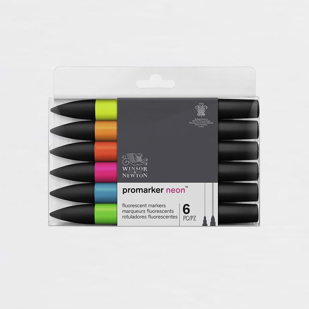 12er-Set Marker Neon Promarker Winsor & Newton (2)