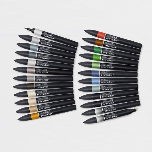 Etui 24 Marker Architektur Promarker Winsor & Newton