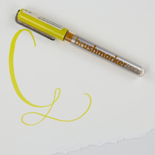 Marker Karin Brushmarker Pro 166 Canary