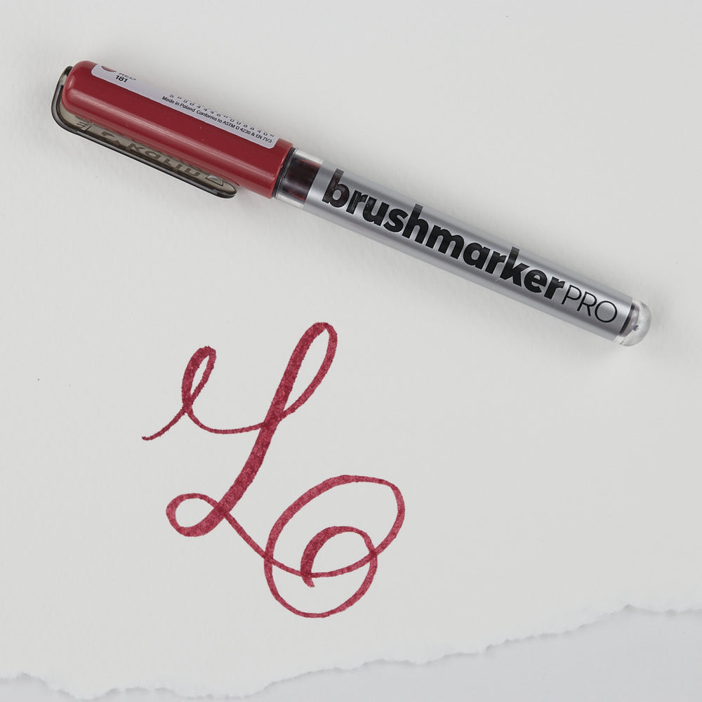Marker Karin Brushmarker Pro 181 Lipstick Red (1)