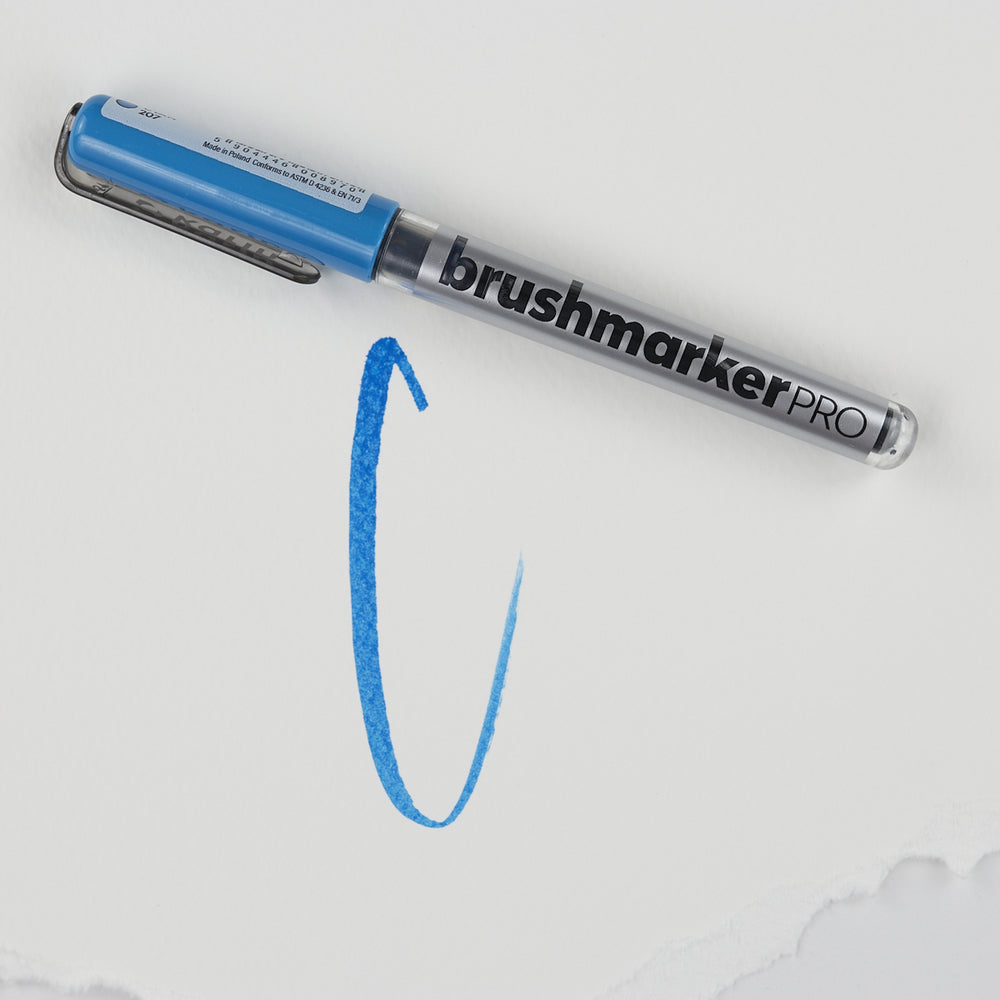 Marker Karin Brushmarker Pro 207 Cyan