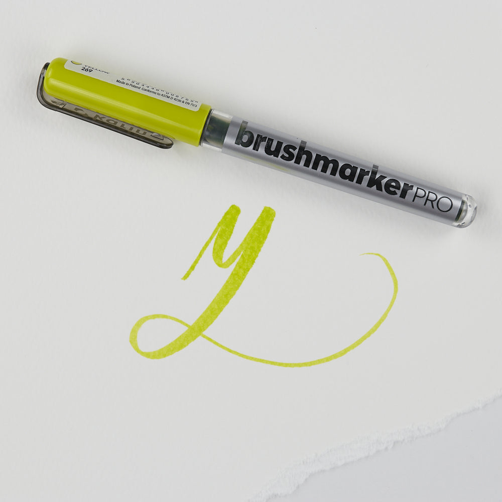 Marker Karin Brushmarker Pro 269 Syluphur Yellow (1)