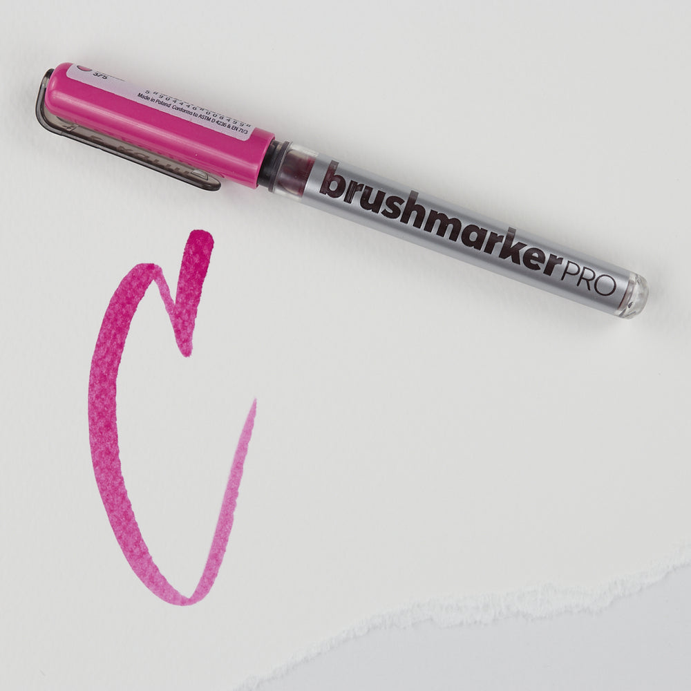 Marker Karin Brushmarker Pro 375 Cerise (1)