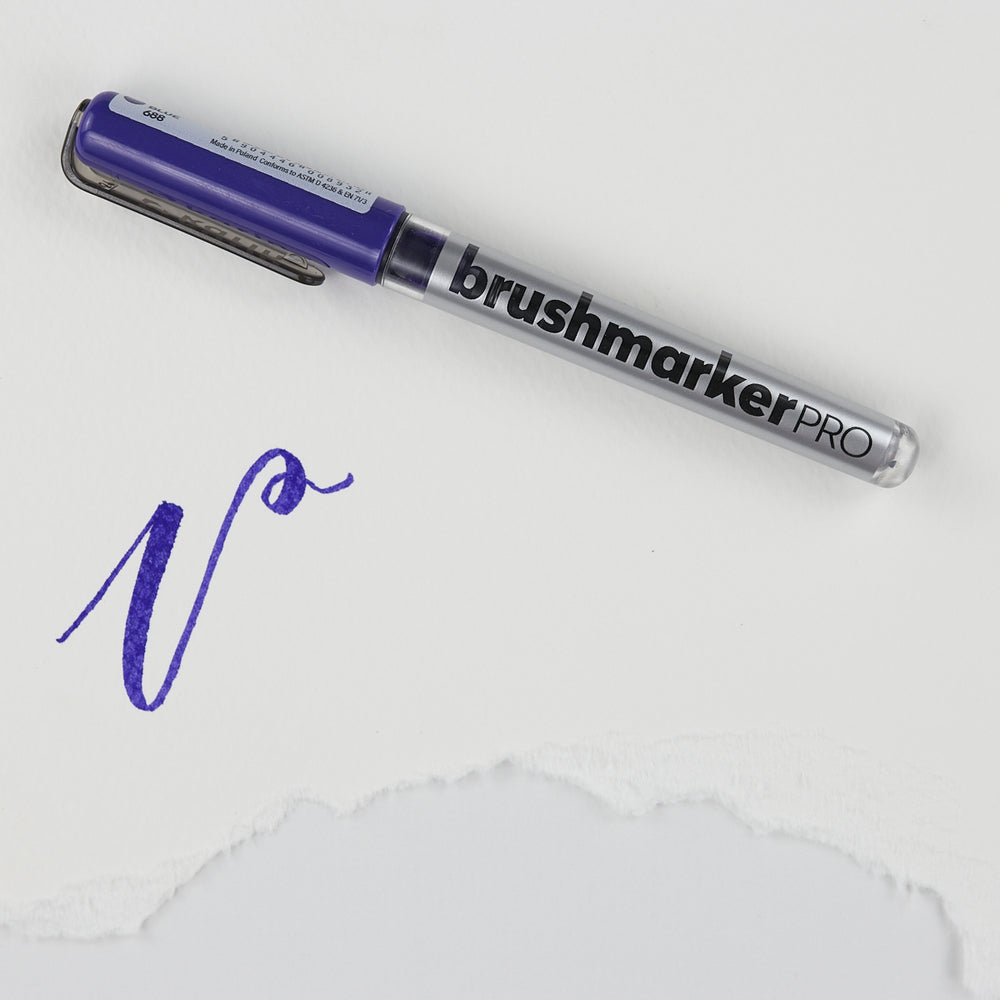 Marker Karin Brushmarker Pro 688 Violet Blue (1)