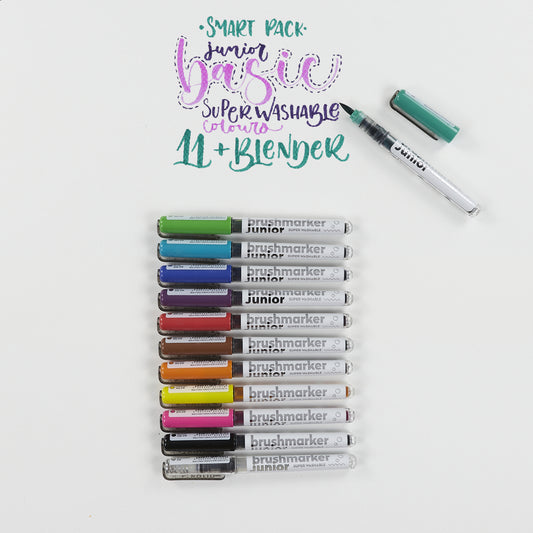 Set mit 11 Basic-Lettering-Filzstiften Brushmarker Pro Karin