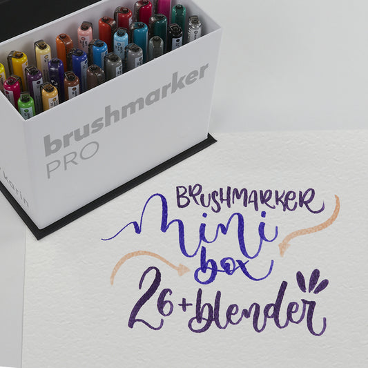 Set mit 27 Lettering-Filzstiften Brushmarker Pro Karin