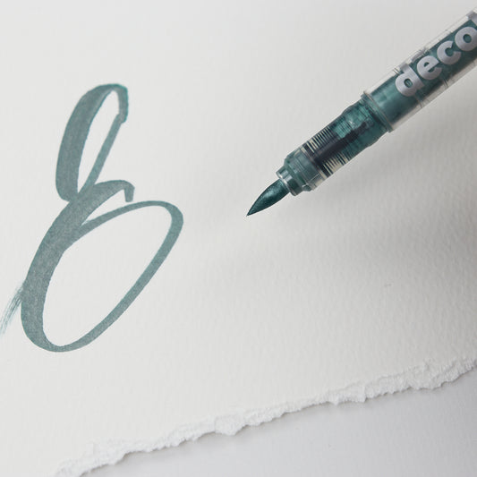 Set mit 10 Metallic-Filzstiften Lettering Decobrush Karin