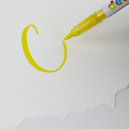 Marker Pigment Decobrush Karin Kanariengelb