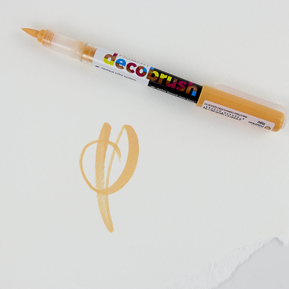 Marker Pigment Decobrush Karin Pastell-Kürbis (1)