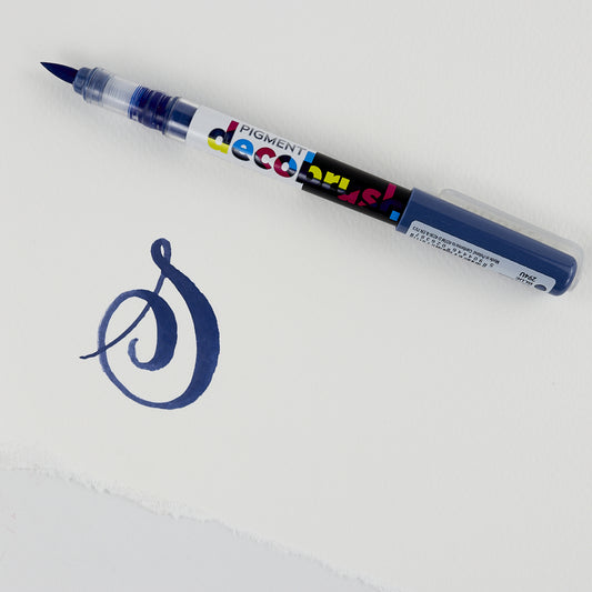 Marker Pigment Decobrush Karin Saphirblau