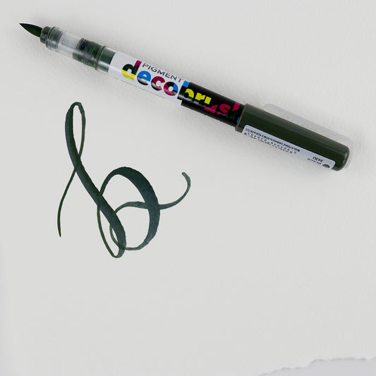Marker Pigment Decobrush Karin Olivschwarz