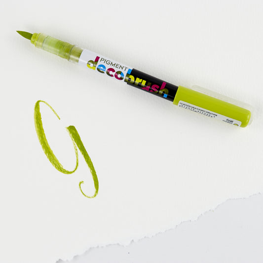 Marker Pigment Decobrush Karin Limettengrün