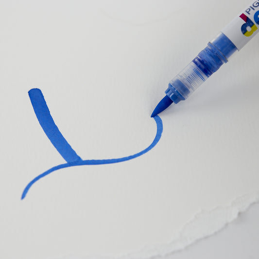 Marker Pigment Decobrush Karin Hellblau