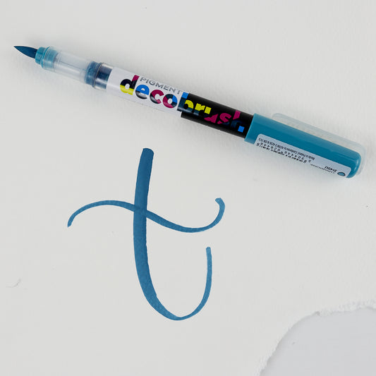 Marker Pigment Decobrush Karin Türkis