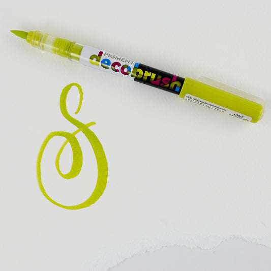 Marker Pigment Decobrush Karin Schwefelgelb
