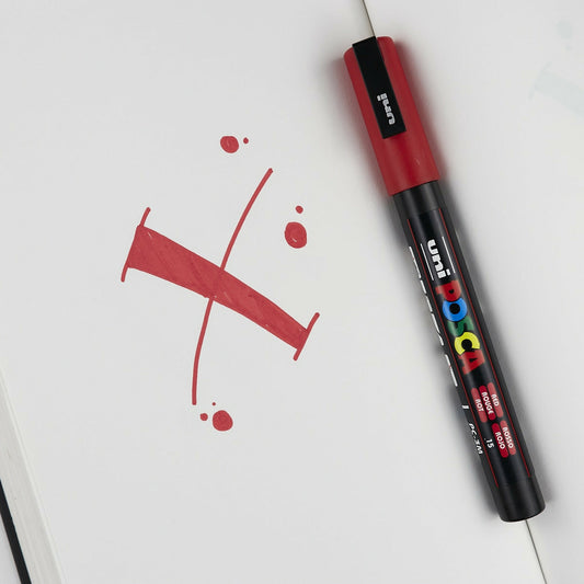 Marker Posca Pc-3m Rot