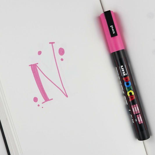 Marker Posca Pc-3m Rosa