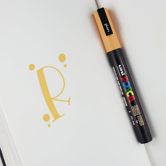 Marker Posca Pc-3m Hell Orange