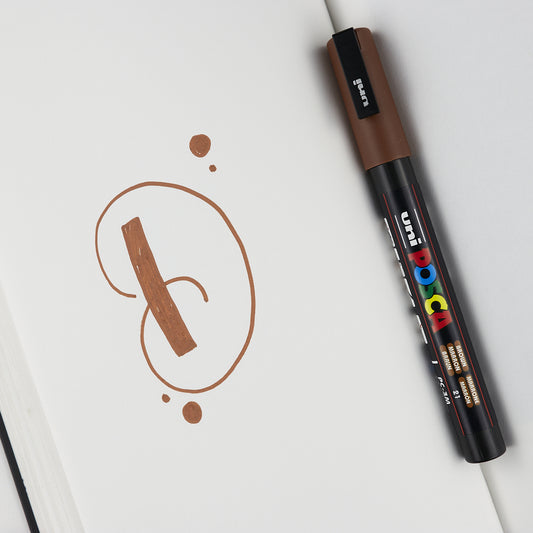 Marker Posca Pc-3m Braun