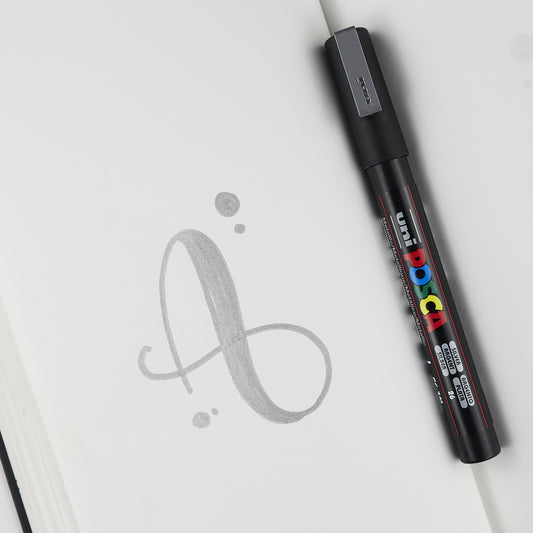 Marker Posca Pc-3m Silber