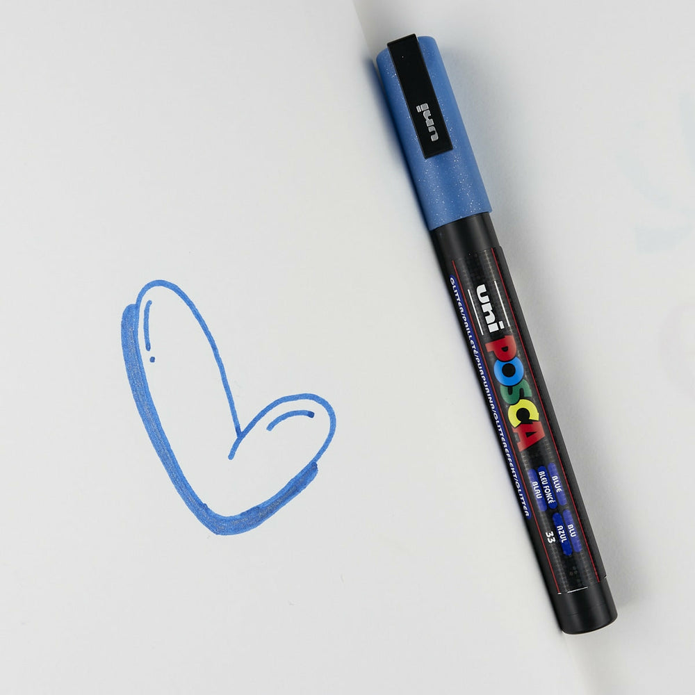 Etui 8 Marker Glitzer Posca Pc-3m (4)