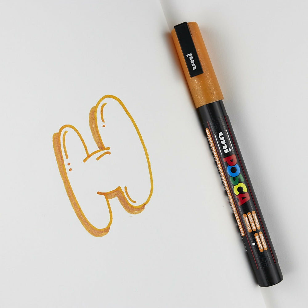 Etui 8 Marker Glitzer Posca Pc-3m (3)