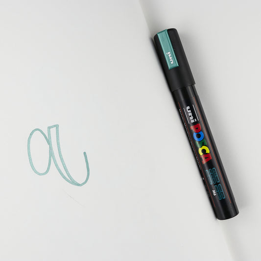 Marker Posca Pc-5m Grün Metallic